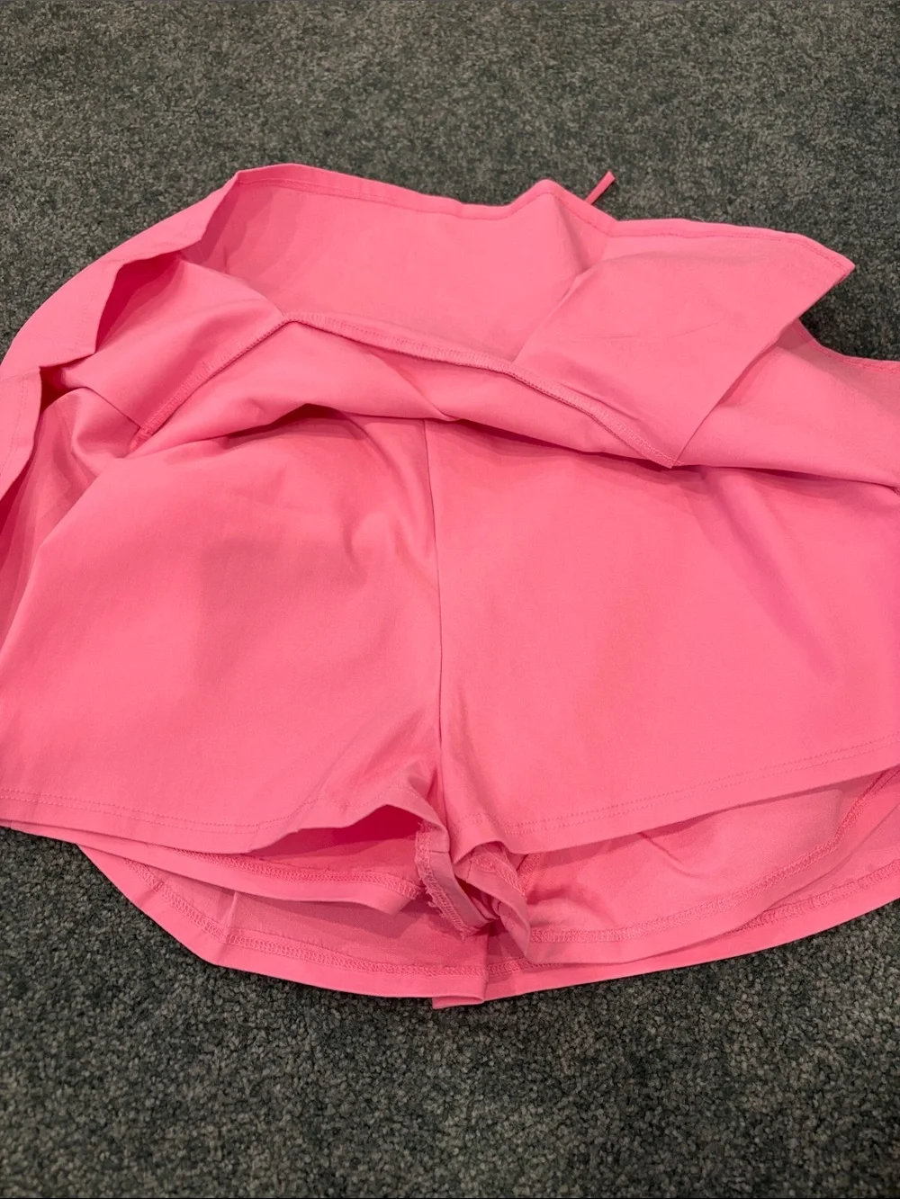 Altar’d State Rose Pink Pleated Skort Size Large